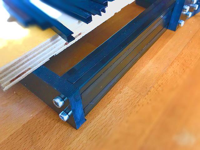 3018 Rail Snap-on Durst Cover (also 1610, 2040, 2418,... series)