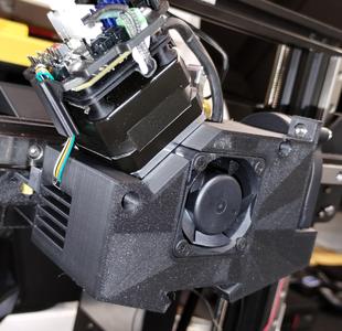 Micro Swiss NG fan shroud Volcano BL Touch 4020 and 5015 fans