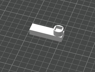 square wrench 10 mm for window