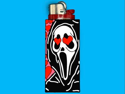 Scream In Love lighter case