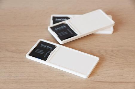SD Card Holder (wider label area)   