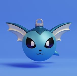 Pokemon - Christmas Ornament Vaporeon