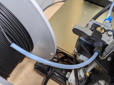 Ender 3 PTFE tube clip