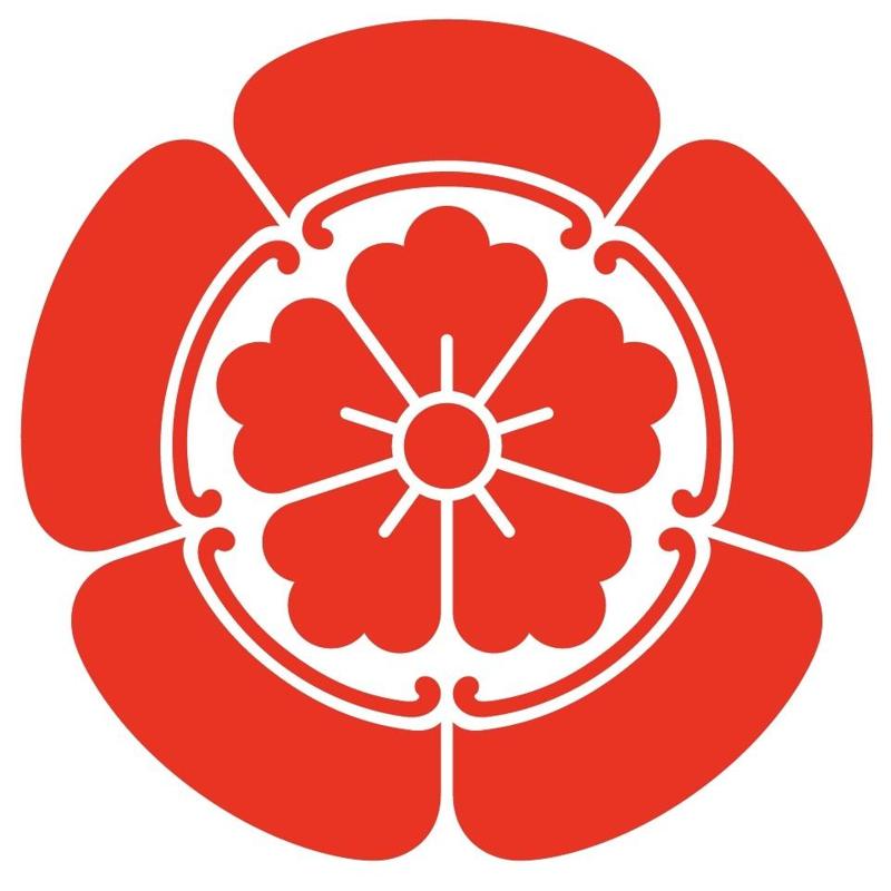 Oda family crest stencil