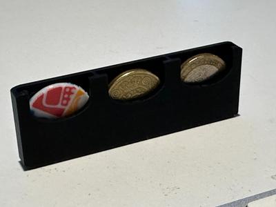 Coin holder for car