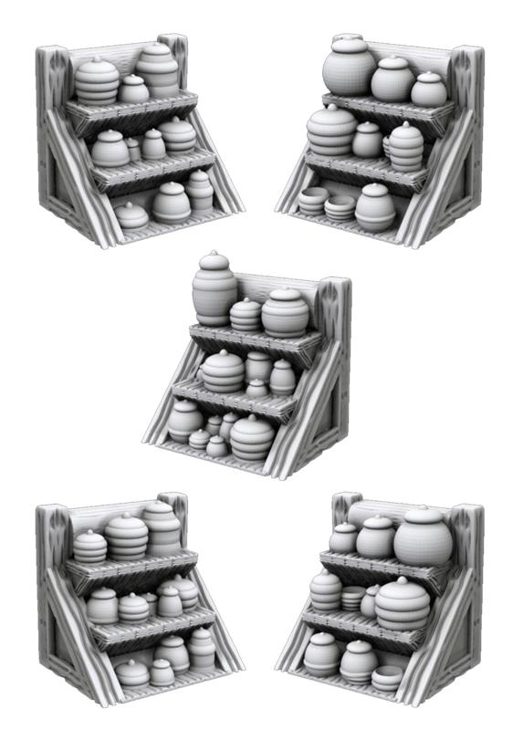 Fantasy Market - Pottery