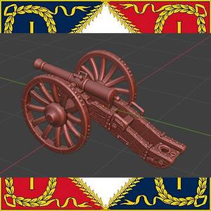 Epic Napoleonic French Artillery  8lb  gun 1789-1815