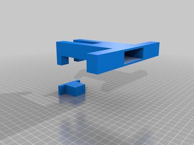 Person shaped sd card holder