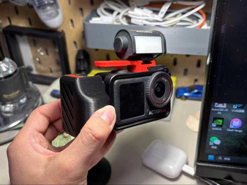 DJI Action Camera Series Original Factory Cage Grip V2.0