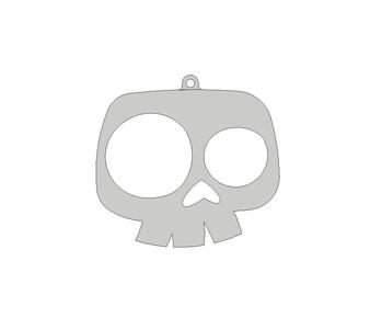 Skull ornament