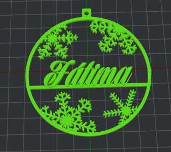 Ornament Name Fatima