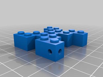 Building block: Key holder letter X