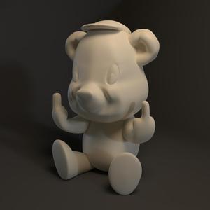 Passive–aggressive teddy bear