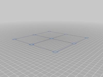 Nine small squares