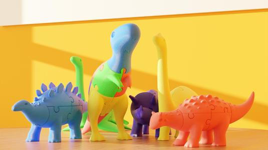 Dinosaur Puzzle FULL Bundle
