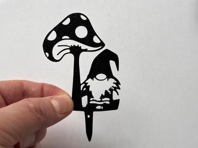 Mushroom and Gnome For garden and flower