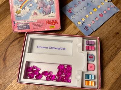 Unicorn Glitter Luck Inlay