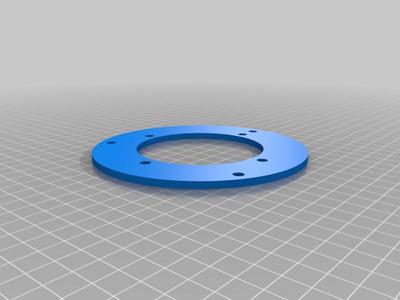 Junction box camera adapter ring