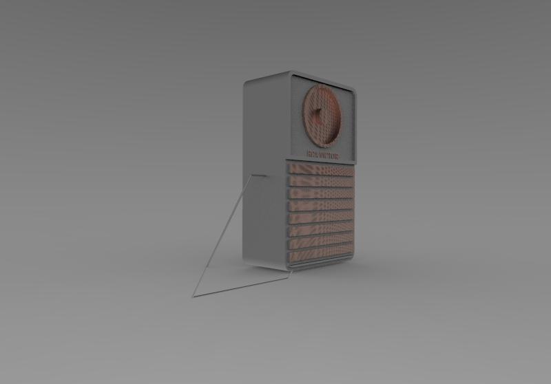 Vintage RCA Victor Radio – Retro Collectible 3D Printable Model