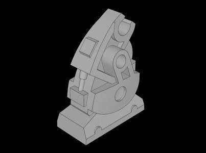 Lego Compatible (53984.dat) Minifig Mechanical Leg