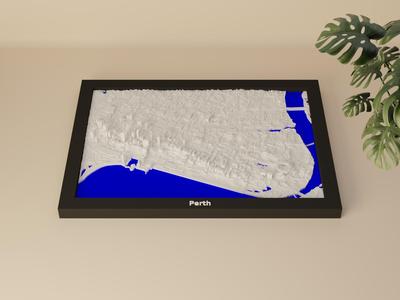 Perth - 3D Miniature