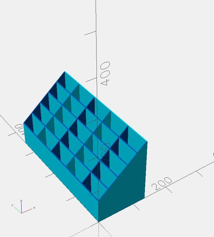 Customisable MTG card rack