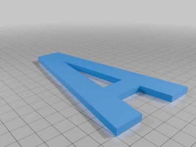 All Alphabet Letters Upper case A-Z Font: FjallaOne-Regular (by Google Fonts (OFL License)
