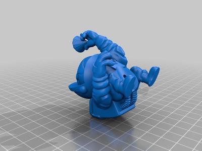 STONKETEER 3D MODEL (PARTS)
