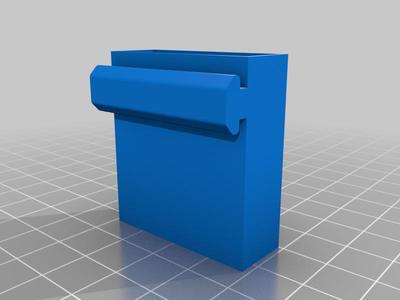 SD card extender holder for single groove rail (sovol SV01)