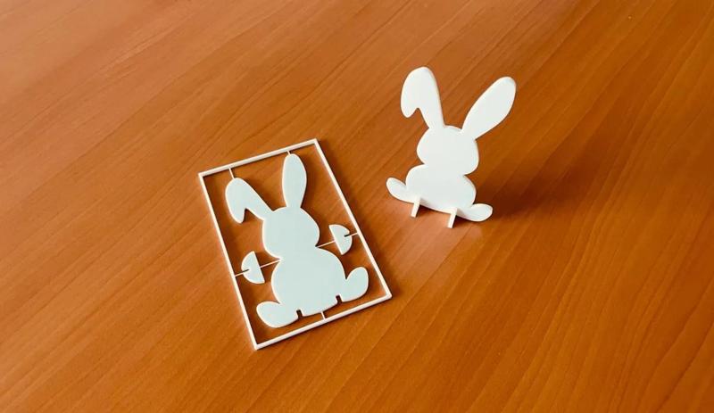 Easter Bunny kit card   