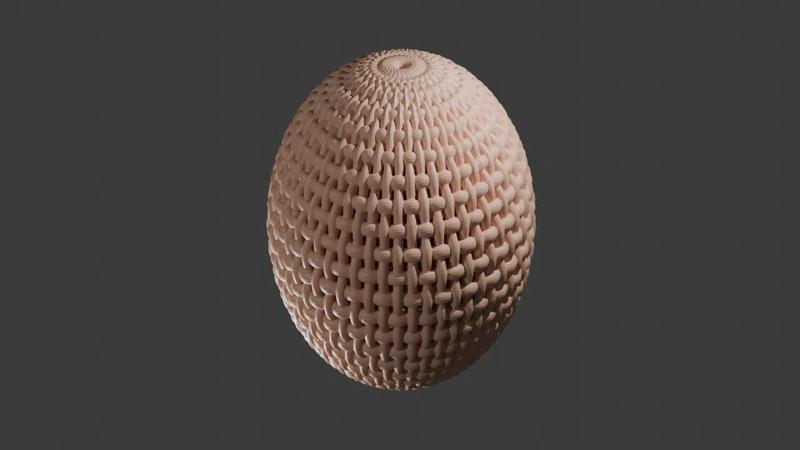 woven egg   