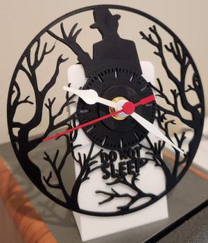 Freddy Krueger clock