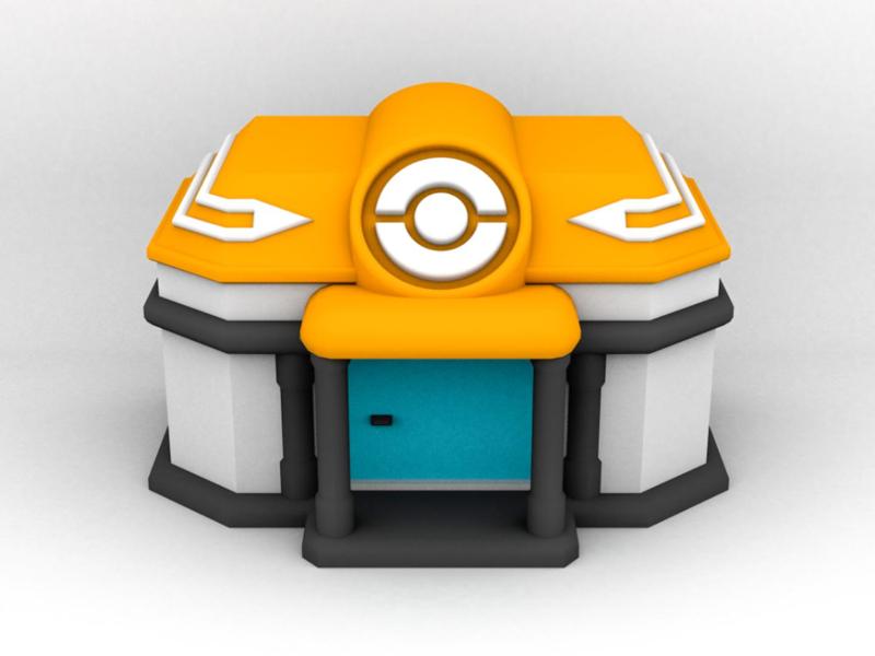 Mini Pokemon PokéCenter V2