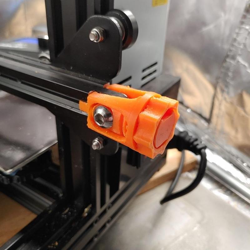Ender3pro Max Clearance X-belt tensioner (Reuses stock parts)