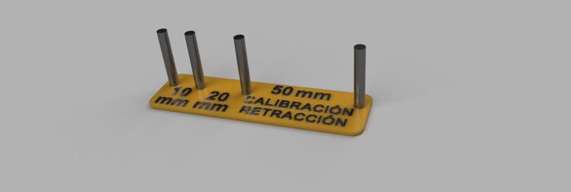 Retracción -- Test de Calibración