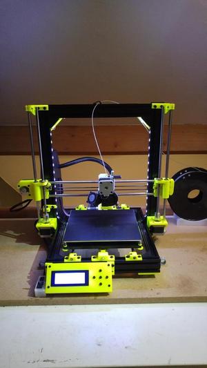 Melzi 2.0 and Mossfet electronics case for AM8 (tronxy p802)