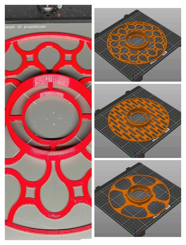 E-SUN Refill cardboard spool holder pack 1 (3 designs included)