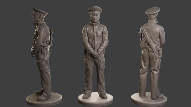 Male Slovac Traffic Police STP 006