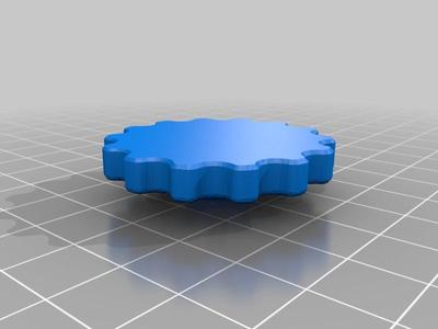 Extruder topper base for Ender 3