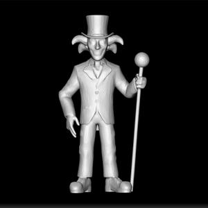 Joker - 3D Print Joker Sculpture - Villain Joker Figurine - Comic Character Design - Iconic Joker Statue