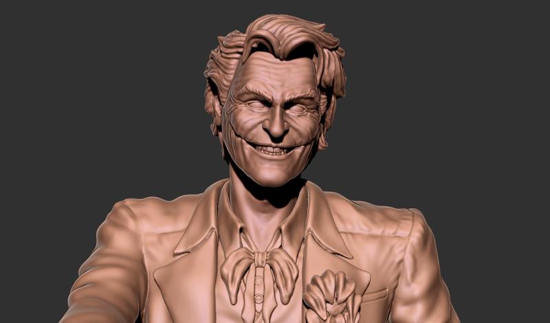Joker statue