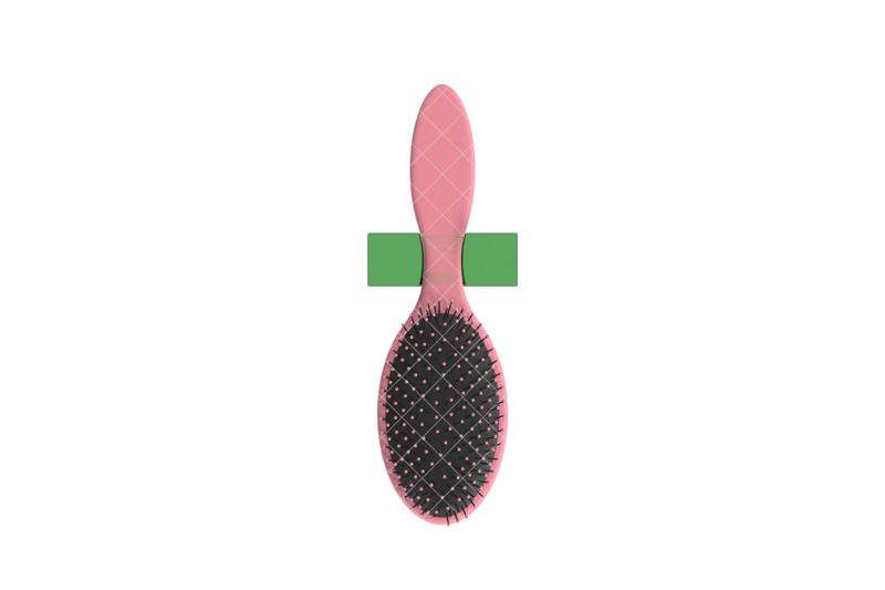 Hairbrush Holder for 3M Command Strip