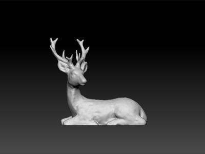 Deer - deer decorative- deer sitting