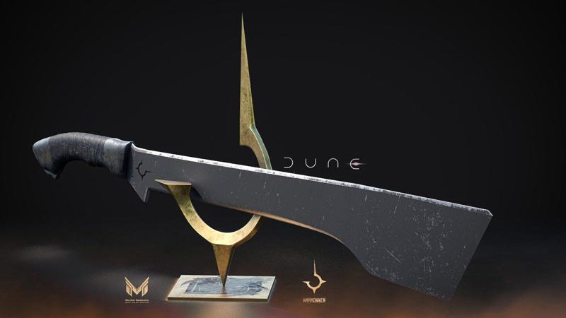 the Harkonnen Blade from the movie Dune!