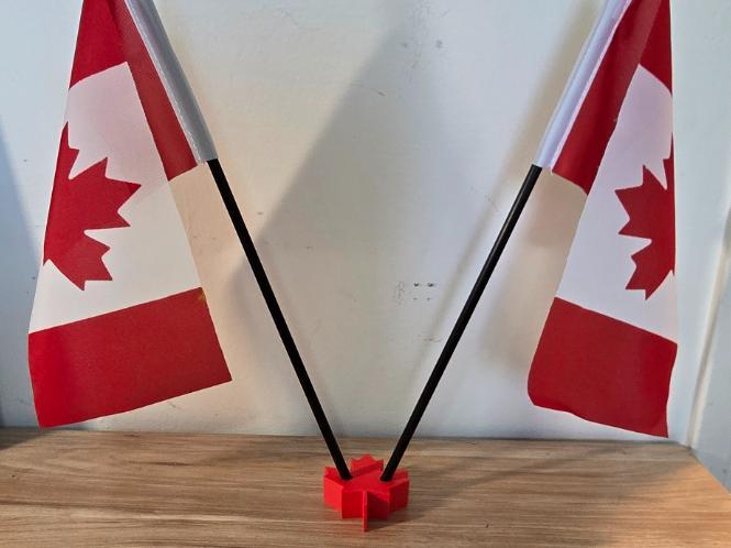 Canada Flag Stand - Show your Canadian Pride!!!