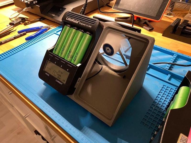 Liitokala Lii500 Gehäuse Lüfter 