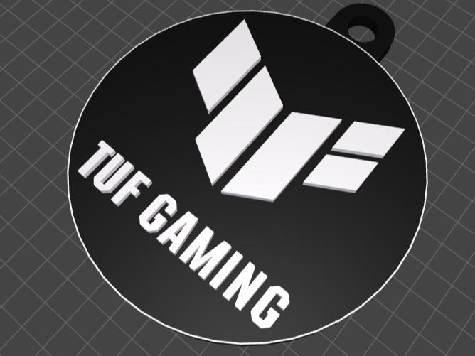 Tuf Gaming Logo Keychain