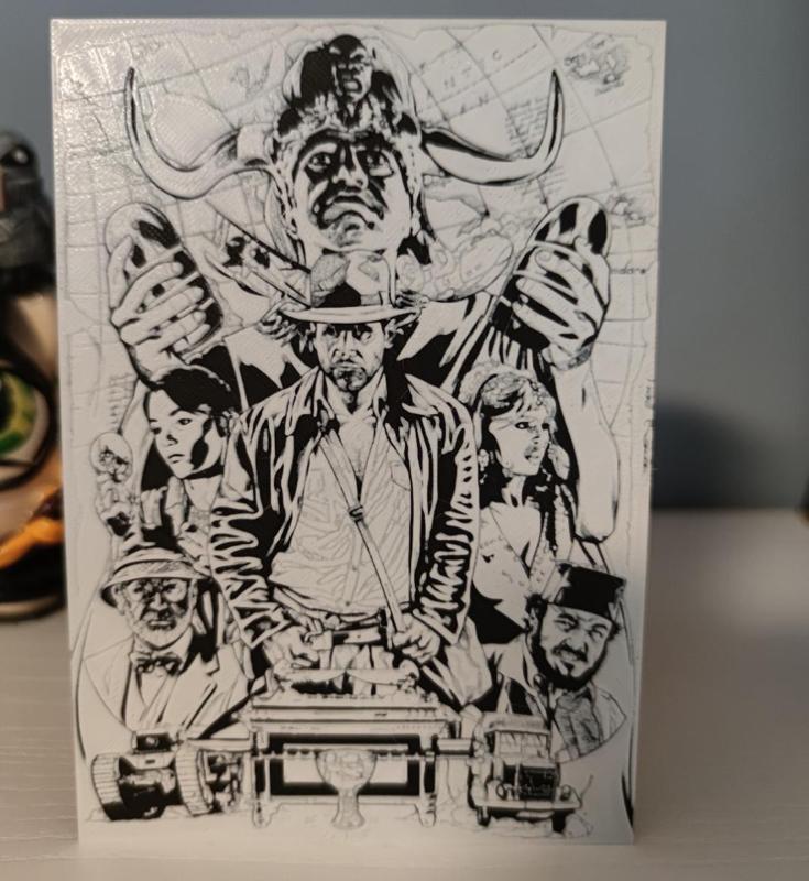 Hueforge Indiana Jones