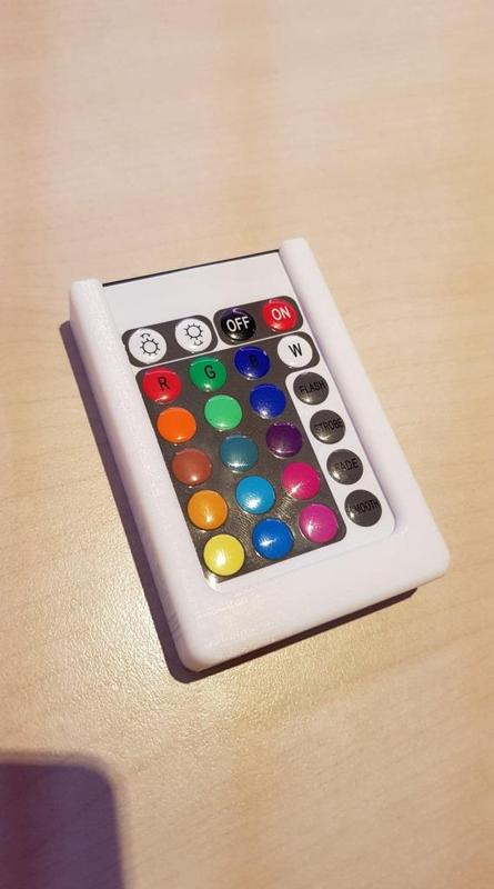 RGB LED Strip Remote Holder Small