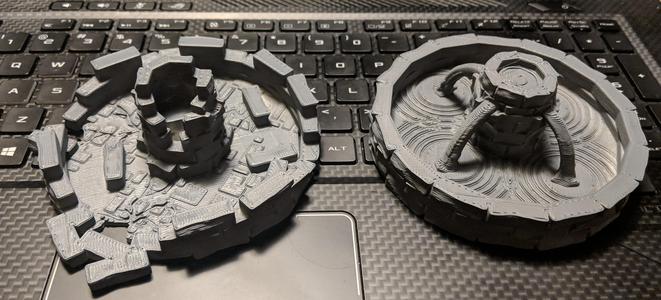 Tilestone Fountains - Fantasy Scatter Terrain